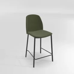 Olivia Tabouret snack moderne en tissu