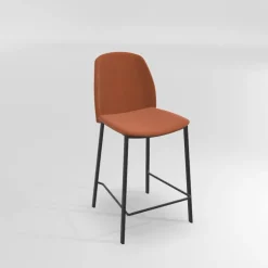 Olivia Tabouret snack moderne en tissu