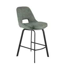 OlivierTabouret snack en tissu avec pieds en métal