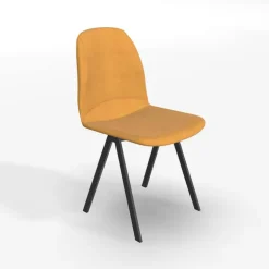 Ona Chaise de salle à manger moderne en tissu