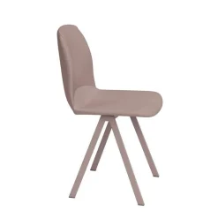 Ona Chaise de salle à manger moderne rembourrée en simili