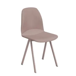 Ona Chaise de salle à manger moderne rembourrée en simili