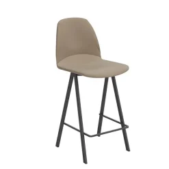 Ona Tabouret moderne rembourré en simili hauteur snack