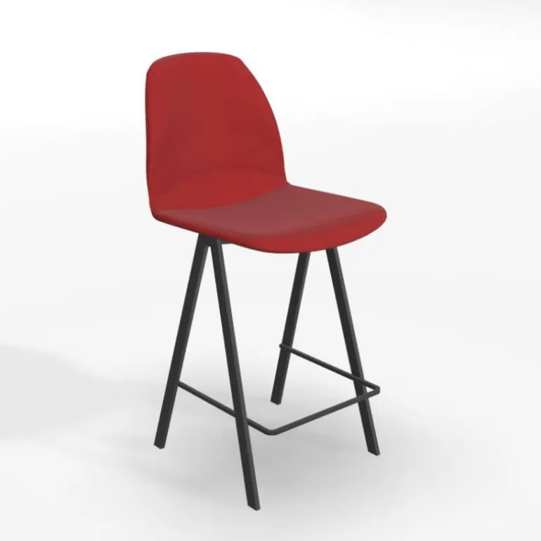 Ona Tabouret snack en tissu style moderne