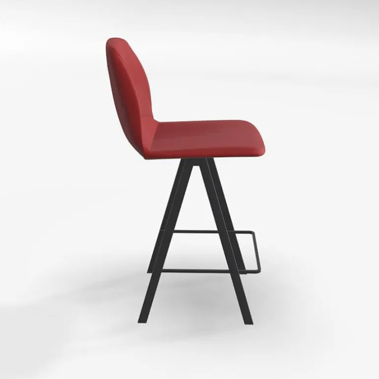 Ona Tabouret snack en tissu style moderne