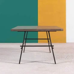 Opale Table basse design rectangulaire en béton ciré made in France