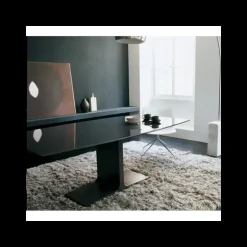 Palace Sovet® Table de salle à manger design rectangulaire en verre