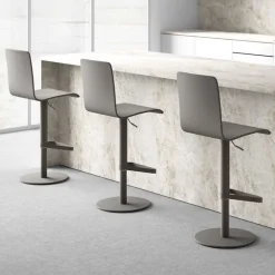 Palma Tabouret réglable contemporain rembourré