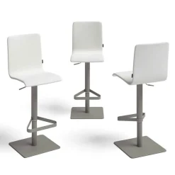 Palma Tabouret réglable contemporain rembourré