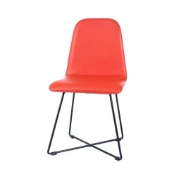 Pandora Chaise design avec pieds filaires noirs