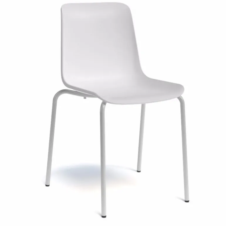 Paris Chaise empilable en polypropylène et métal