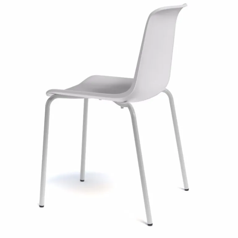 Paris Chaise empilable en polypropylène et métal