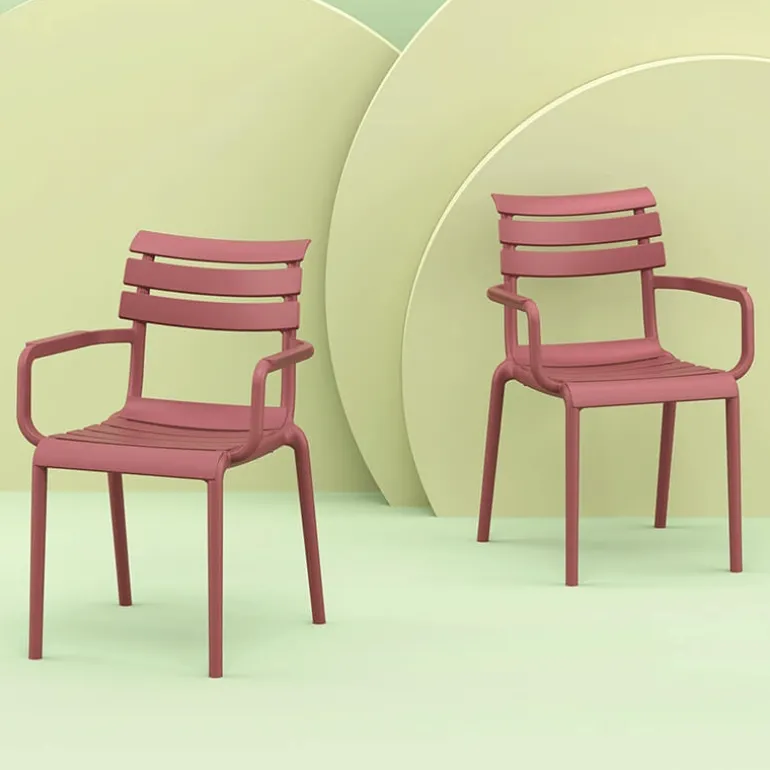 Paris Fauteuil moderne empilable en polypropylène