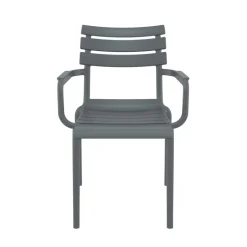 Paris Fauteuil moderne empilable en polypropylène