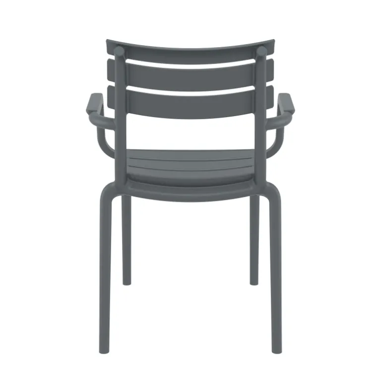 Paris Fauteuil moderne empilable en polypropylène