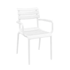 Paris Fauteuil moderne empilable en polypropylène