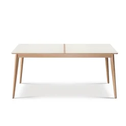 Paul Table extensible en bois et en céramique
