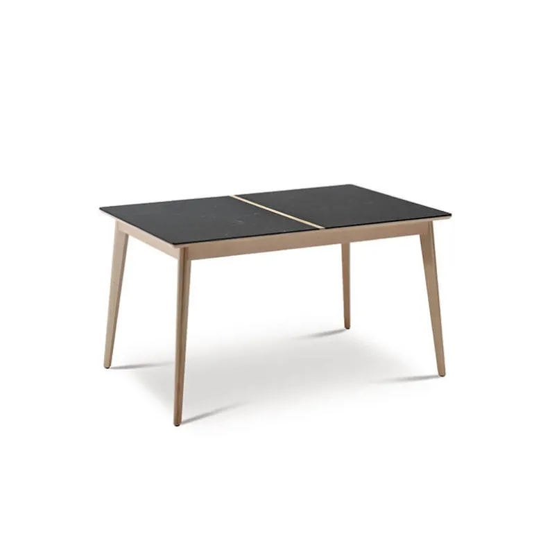 Paul Table extensible en bois et en céramique