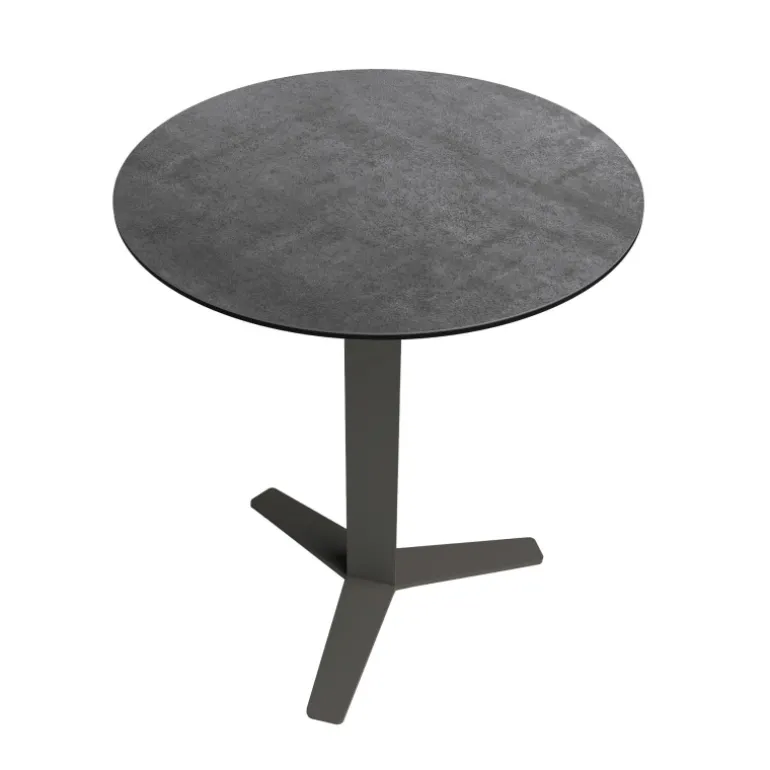 Peliccan Table ronde snack moderne en céramique