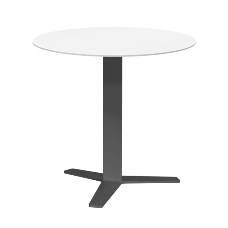 Peliccan Table snack ronde moderne en verre