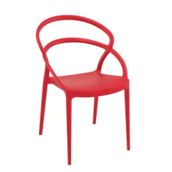 Pia Chaise tendance empilable en polypropylène