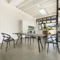 Pia Chaise tendance empilable en polypropylène