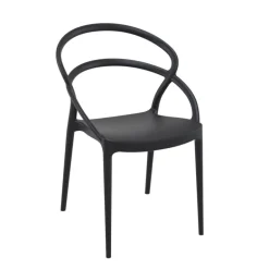Pia Chaise tendance empilable en polypropylène