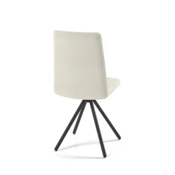 Pinot Chaise moderne pivotante en tissu