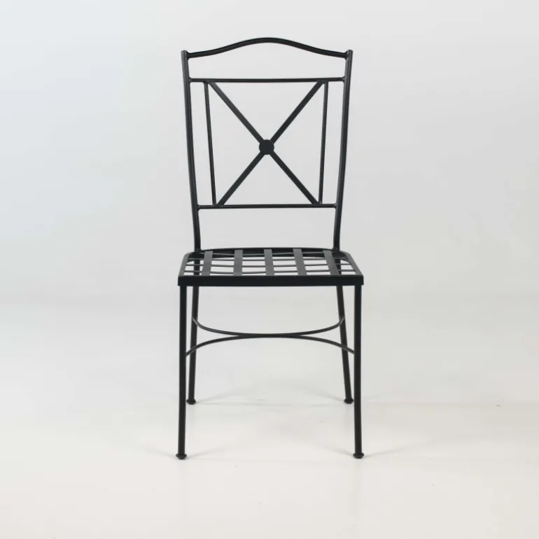 Pisa Chaise de jardin provençale en acier