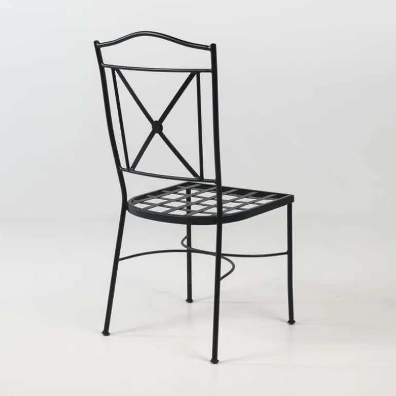 Pisa Chaise de jardin provençale en acier