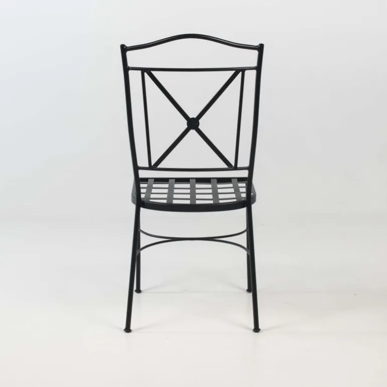 Pisa Chaise de jardin provençale en acier