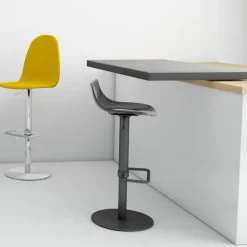 Play Tabouret réglable moderne en synthétique et métal