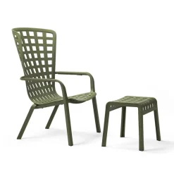 Poggio Tabouret bas design empilable en polypropylène