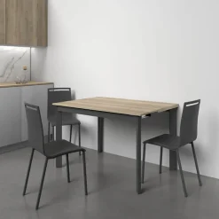 Poker Minor Table petit espace extensible en stratifié