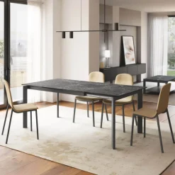 Poker Table petit espace extensible en céramique