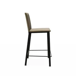 Primera Tabouret snack de style contemporain belge en tissu