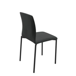 Pro'G Chaise moderne en métal et simili