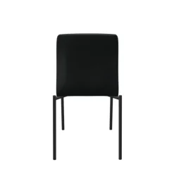 Pro'G Chaise moderne en métal et simili