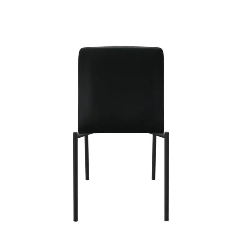 Pro'G Chaise moderne en métal et simili