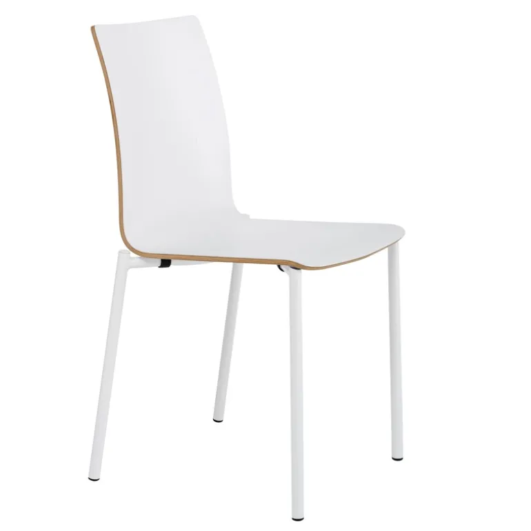 Pro's Chaise moderne en métal et stratifié