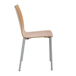 Pro's Chaise moderne en métal et stratifié