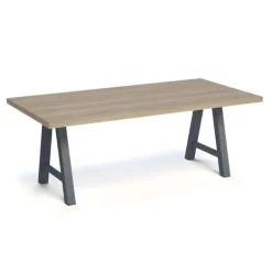 Querido Table moderne de salle à manger en stratifié