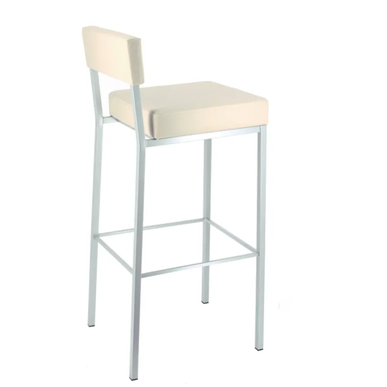 Quinta Tabouret de bar moderne en métal et simili