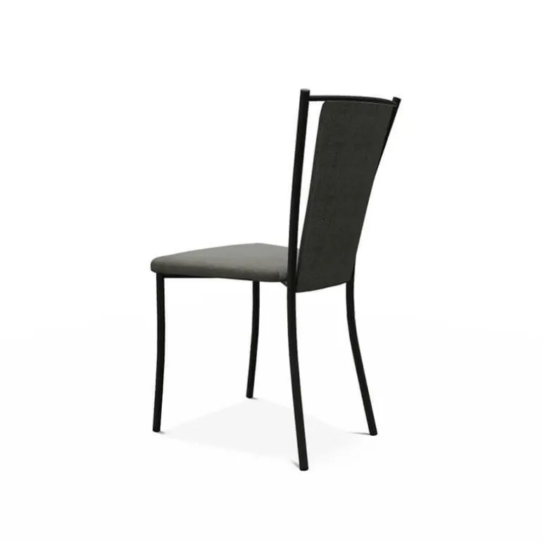 Reina Chaise en tissu de style contemporain fabriquée en Belgique