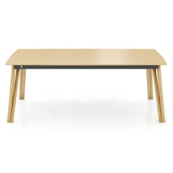 Rennes Mobitec® Table moderne en bois massif pieds épingle