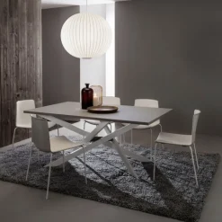 Renzo Table de salle à manger design en fenix