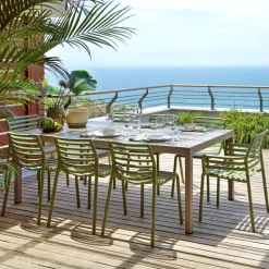 Rio Alu Table d'extérieur moderne extensible en aluminium