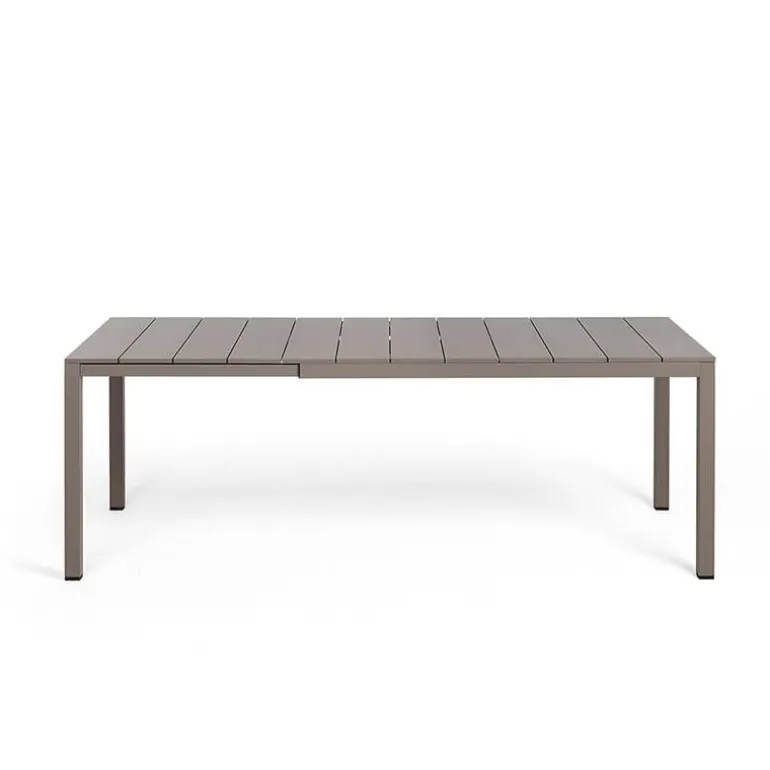 Rio Table de jardin extensible en polypropylène DurelTop et aluminium