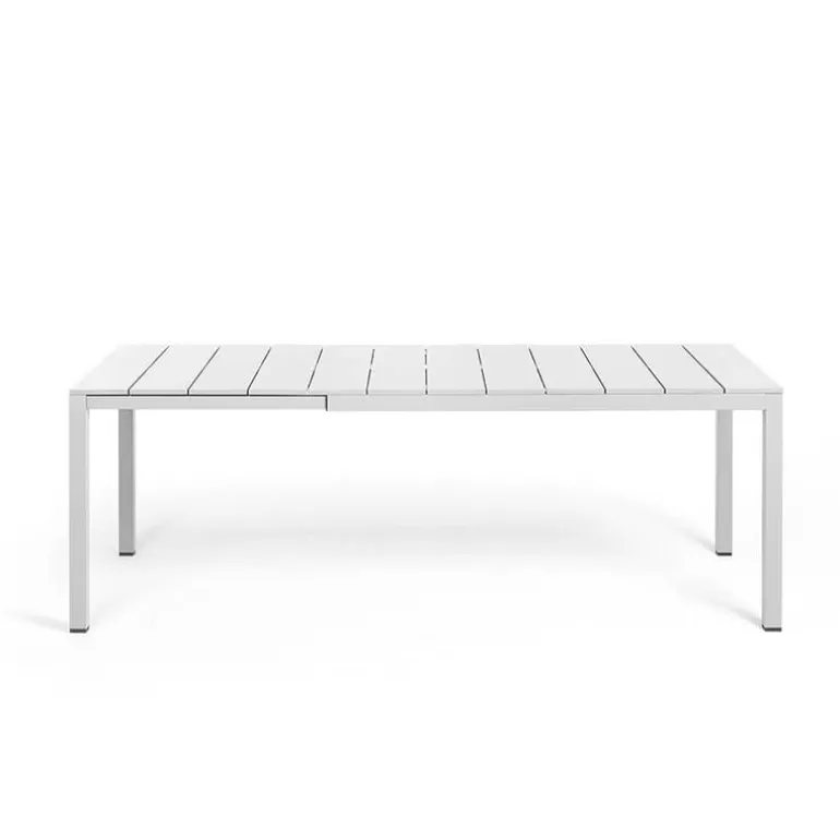 Rio Table de jardin extensible en polypropylène DurelTop et aluminium