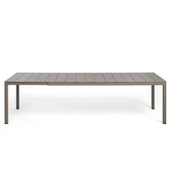 Rio Table de jardin extensible en polypropylène DurelTop et aluminium
